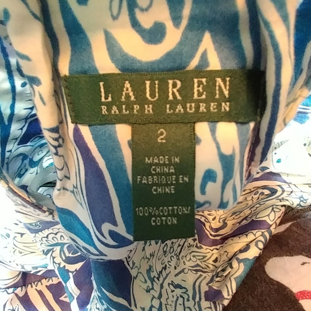 Ralph Lauren flowy summer skirt - Picture 2 of 4